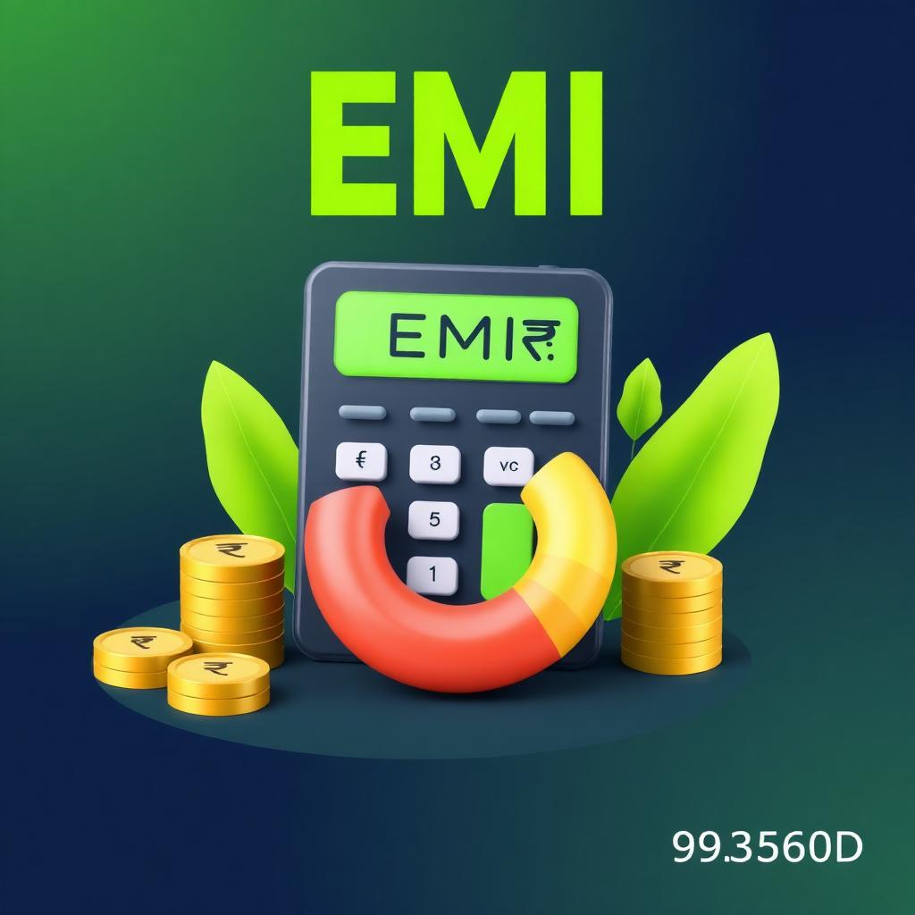 EMI calculator illustration